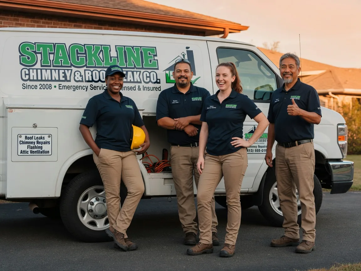 Chimney flashing repair company in Sunset Beach, NC